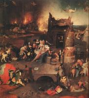 Bosch, Hieronymus - The Temptation of St. Anthony, central panel of the triptych The Temptation of St. Anthony